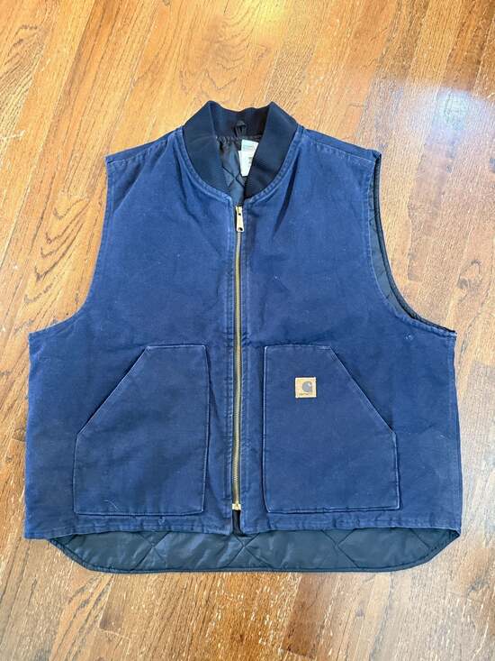 Carhartt Other - Carhartt V02 MDT Sandstone Arctic Vest Midnight Navy Blue Size 2XL Regular